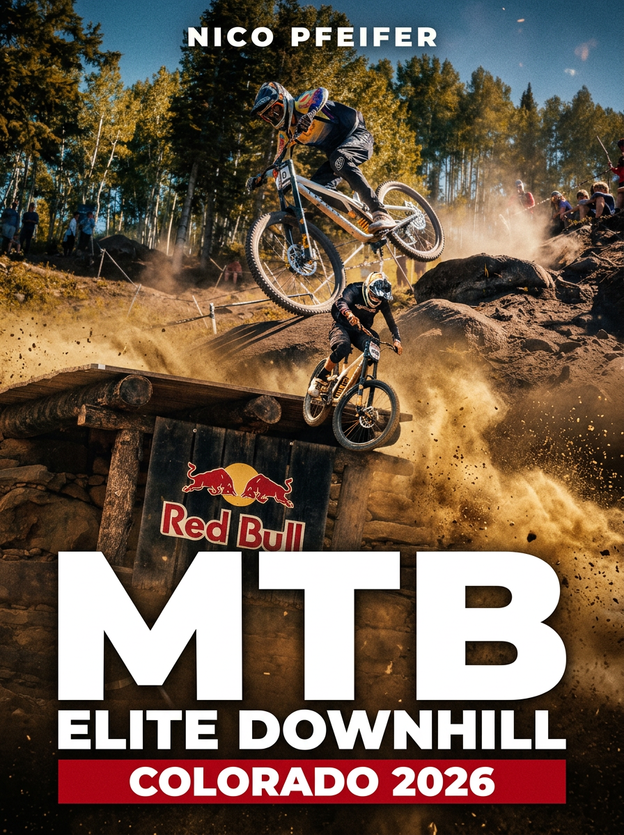 Nico Pfeifer — Elite Downhill MTB Colorado 2026 poster